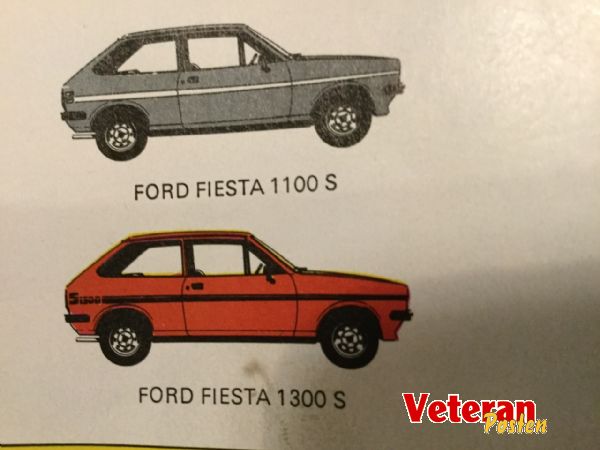Ford Fiesta mk 1 1,1-1,6 Xr2